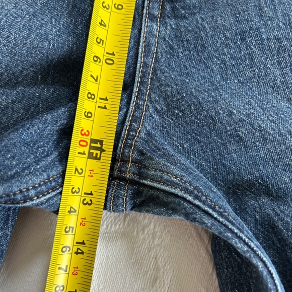 GAP Women's Mom High Rise Denim Jeans Size 10 Tall Tapered Leg Medium Wash - Picture 15 of 15